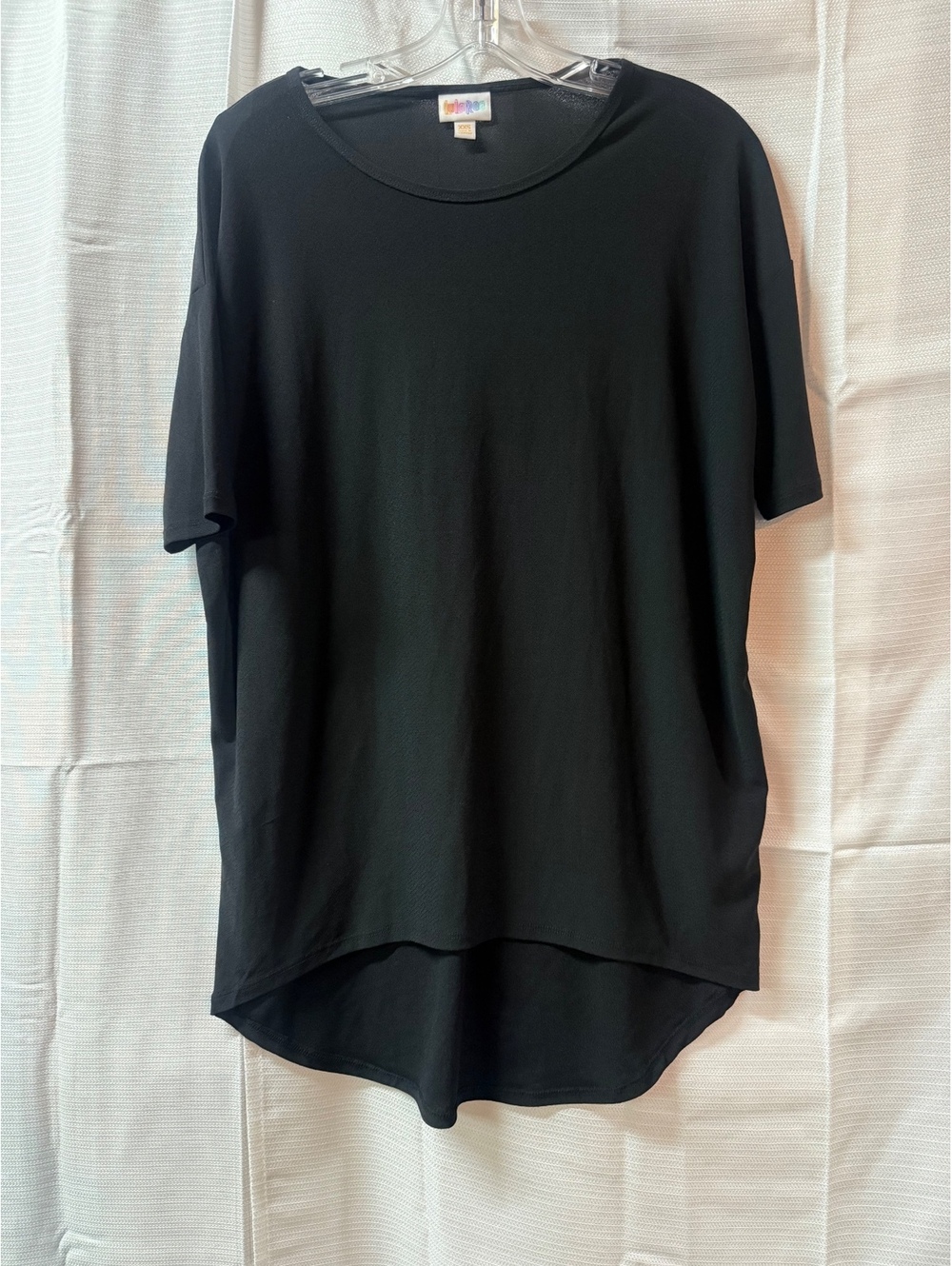 LuLaRoe Black XXS Simply Comfortable T-Shirt